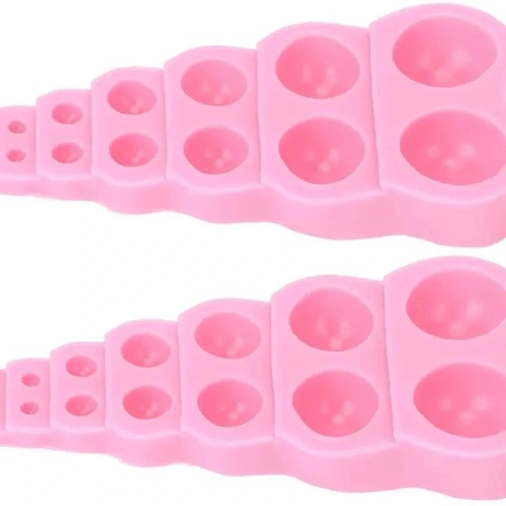 🆕 4Pcs Silicone Fondant Molds